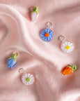Jean Riley x Pinky's - Tulip Necklace Orange