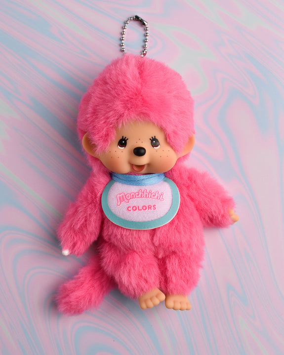 Monchhichi - Bag Charm - Hot Pink