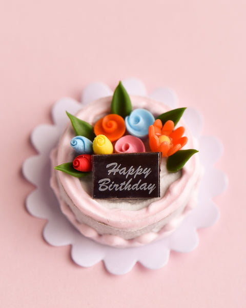 Mini Happy Birthday Cake