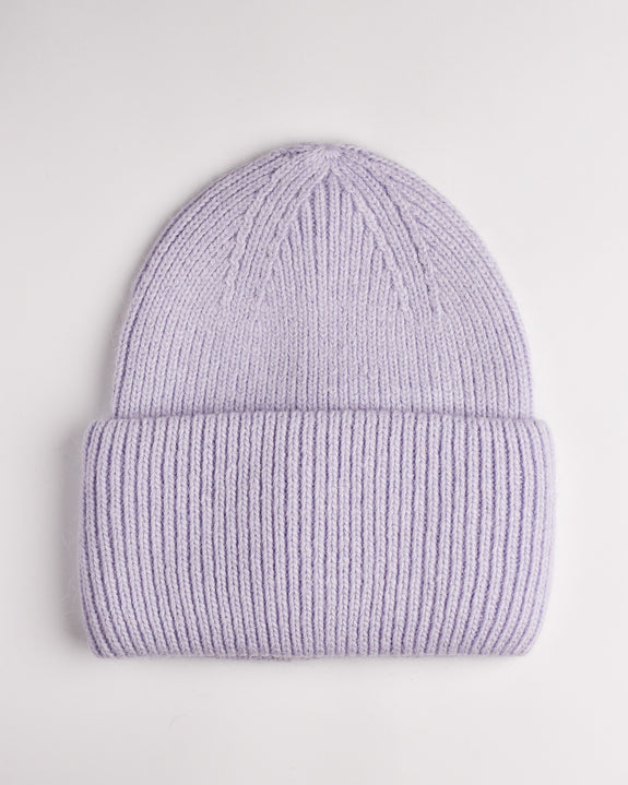Billy Bamboo - Angora Blend Beanie - Lilac