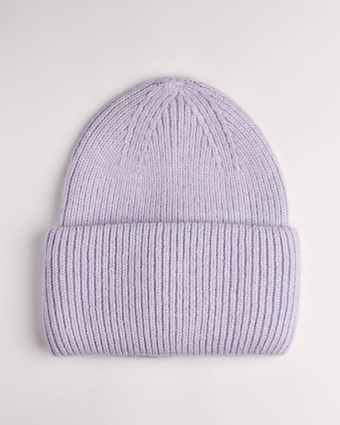 Billy Bamboo - Angora Blend Beanie - Lilac