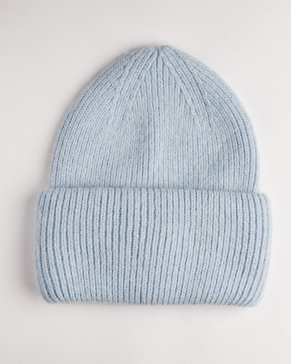 Billy Bamboo - Angora Blend Beanie - Light Blue