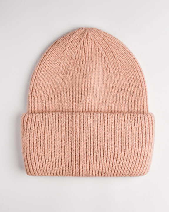 Billy Bamboo - Angora Blend Beanie - Light Pink