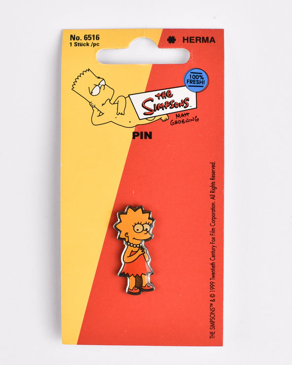 The Simpsons Vintage Mini 1999 Pin - Lisa