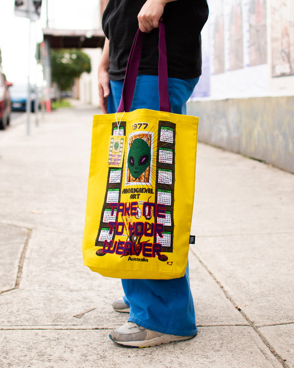 Third Drawer Down - Take Me To Your Weaver Tote X Kait James