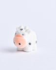Flocked Mini Baby Cows
