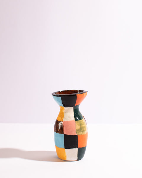 Togetherness Design - Ceramic Bud Vase - Picnic Check