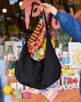 Baggu - Large Nylon Crescent Bag - Black