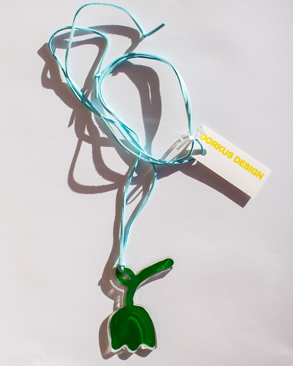 Dorkus Design - Tulip Necklace - Green
