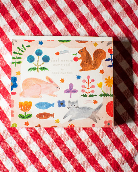 Cozyca - Feel Nature Memo Pad - Aiko Fukawa