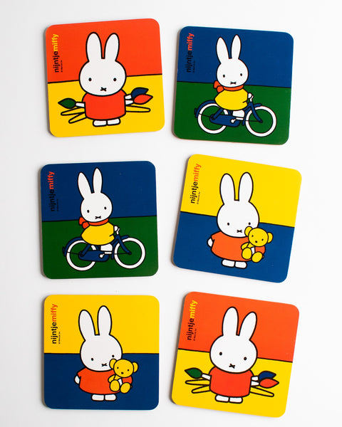 Miffy - Colours Cork Coaster Set – 6-Pack