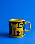 Magpie x Hornsea Mug - Cat and Pirhana