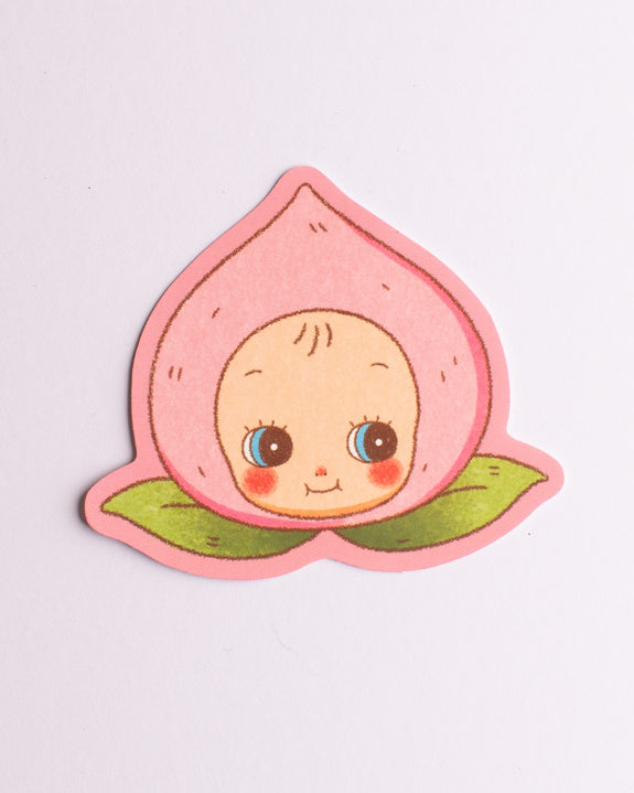 Natamori - Kewpie Sonny Peach - Die Cut Sticker