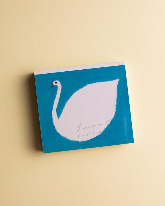 Cozyca - Swan Memo Pad - Aiko Fukawa