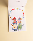 Cozyca - Little Fluffy Friends Postcards Pad - Aiko Fukawa