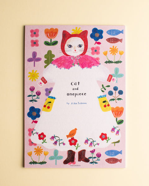Cat and Onepiece Letter Writing Paper - Aiko Fukawa