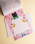 Cat and Onepiece Letter Writing Paper - Aiko Fukawa