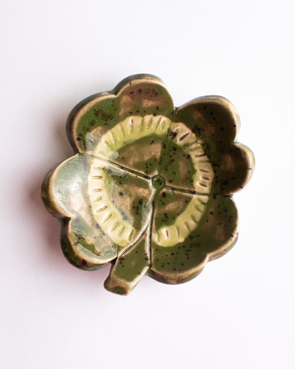 Togetherness Design - Ceramic Dish Mini - 4 Leaf Clover