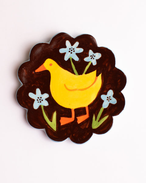 Togetherness Design - Ceramic Dish Small - Scalloped Duck