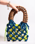 Olive Made - Sunshine bag - Teal and Brown