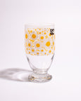 Aderia - Retro Pedestal Glass - Flower Bloom