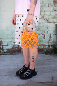 Olive Made - Sunshine bag - Orange and Grey