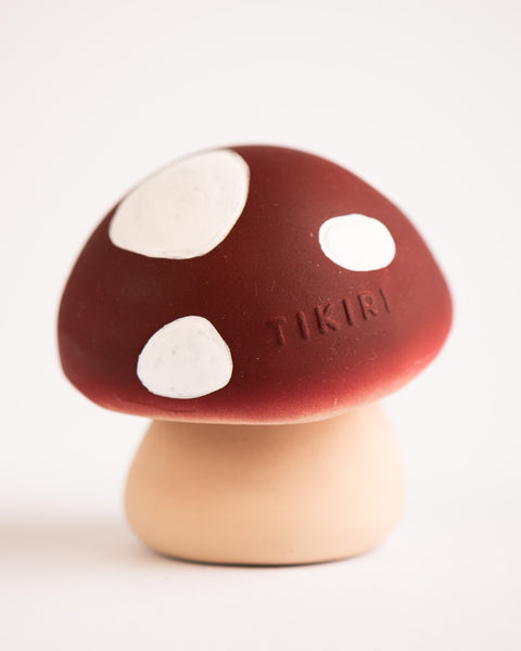 Tikiri - Mushroom Teether Rattle & Bath Toy