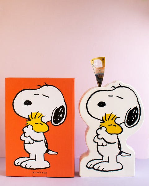 Peanuts Hug Money Box