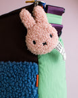 Miffy - Flat Keychain Tiny Teddy - Pink