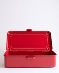Toyo - Steel Stackable Toolbox - 19cm - Red