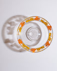 Aderia - Retro Shallow Bowl with Stem - Zoo Mate