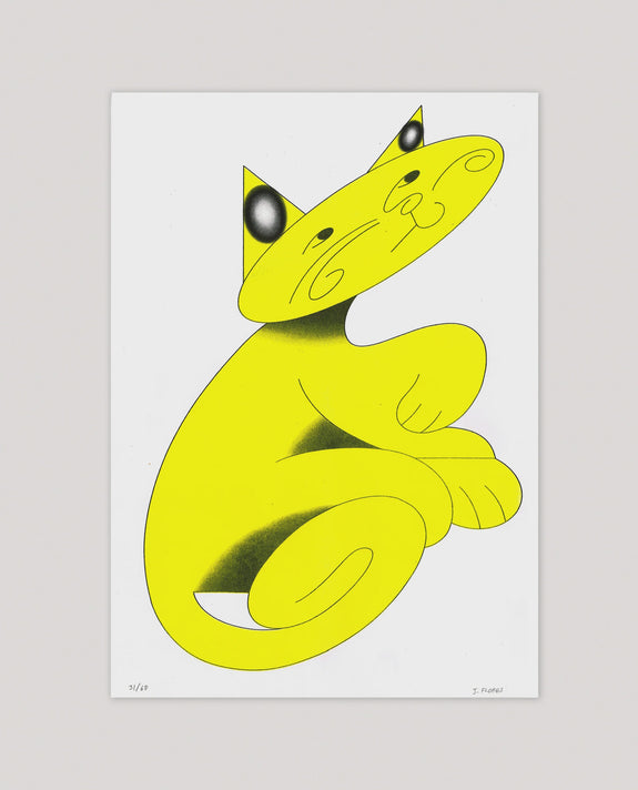 Jumbo Press - Kitten A3 Print (Limited Edition)