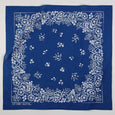 Last Chance Textiles - Cotton Blossom Bandana - Azure Blue