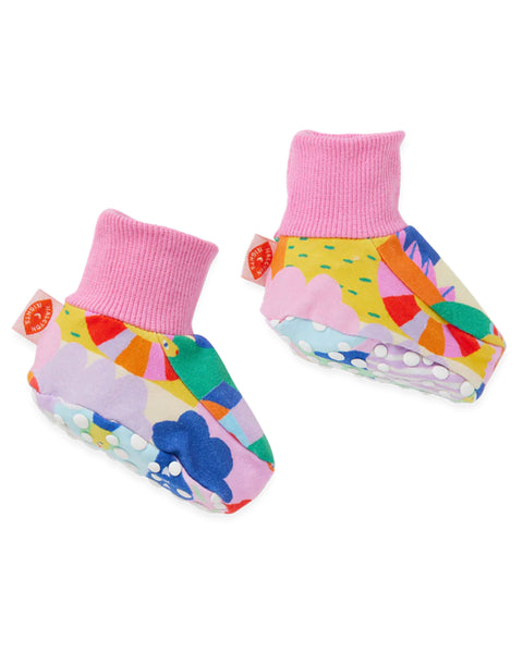 Halcyon Nights - Rainbow Valley Baby Booties