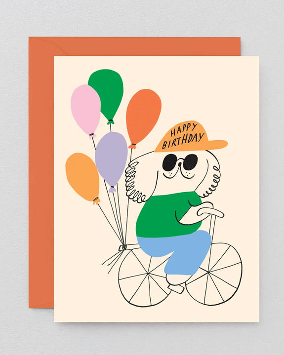 Wrap - Happy Birthday Cool Dude - Birthday Greetings Card