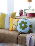 Mosey Me - Flowerbed Round Cushion