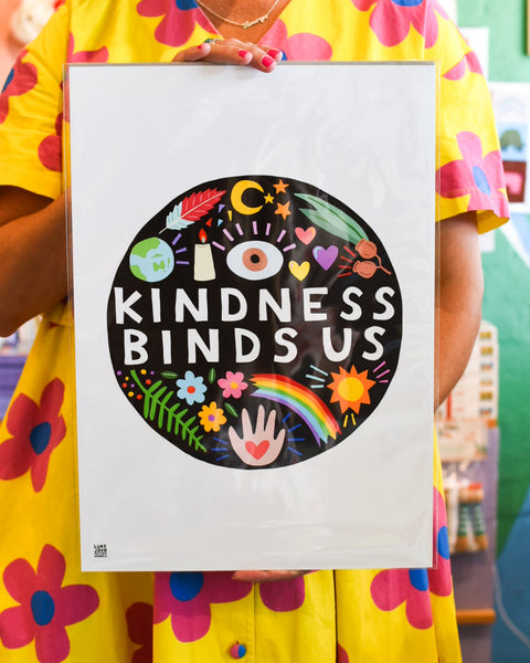 Kindness Binds Us - A3 Print - Luke John Matthew Arnold