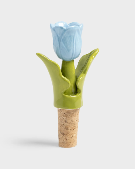&Klevering - Bottle Stopper Tulip - Blue