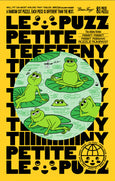 Le Puzz - Peace Frogs by Alice Oehr 81 Piece Mini Puzzle