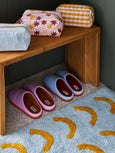 Mosey Me - Blue Curve Bath Mat
