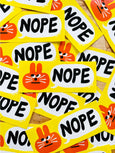 YUK FUN - Nope Eco Vinyl Sticker