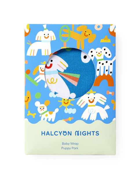 Halcyon Nights - Baby Wrap (Swaddle) - Puppy Park
