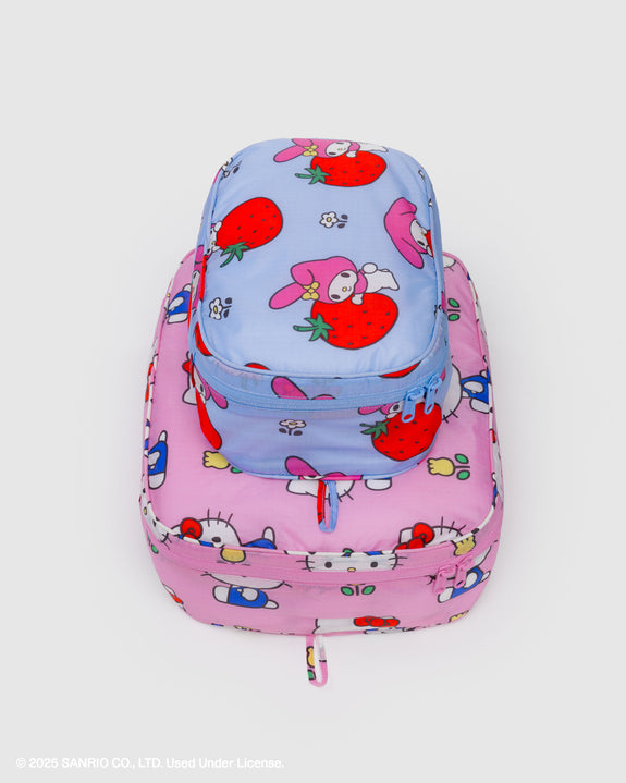 Baggu - Packing Cube Set - Hello Kitty and Friends Florals