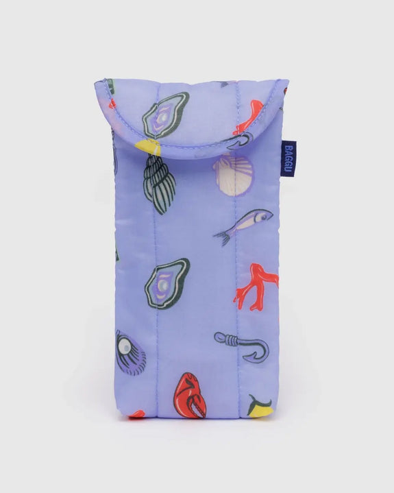 Baggu - Puffy Glasses Sleeve - Sea Charms