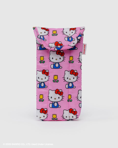 Baggu - Puffy Glasses Sleeve - Hello Kitty Pink