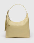 Baggu - Recycled Leather Shoulder Bag - Straw