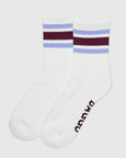 Baggu - Ribbed Sock - Ivory Stripe