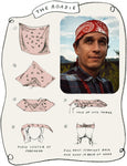 Last Chance Textiles - Cotton Blossom Bandana | Sweet Pea