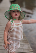 Acorn Kids - Broad Brim Bucket Hat - Lucy