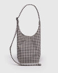 Baggu - Small Nylon Sling - Black & White Gingham
